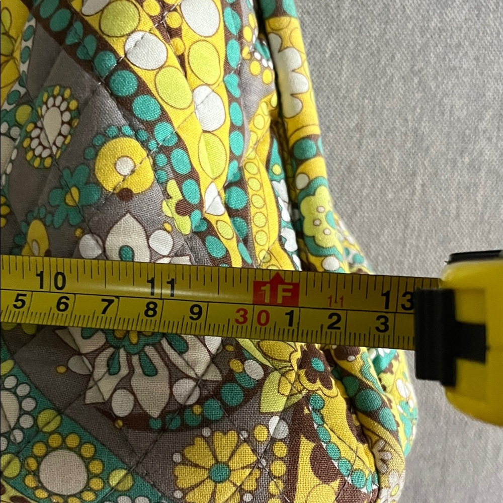 Vera Bradley Lemon Parfait Paisley Kiss lock Bag - Picture 12 of 16